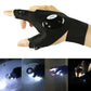 Restnergy™ - LED Flashlight Fingerless Gloves (Waterproof)